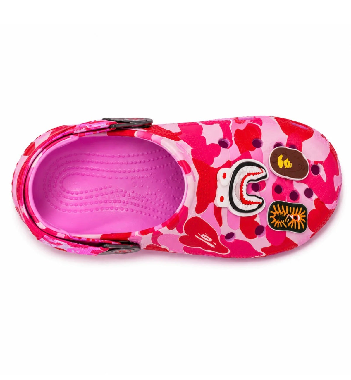 Crocs Bape pink