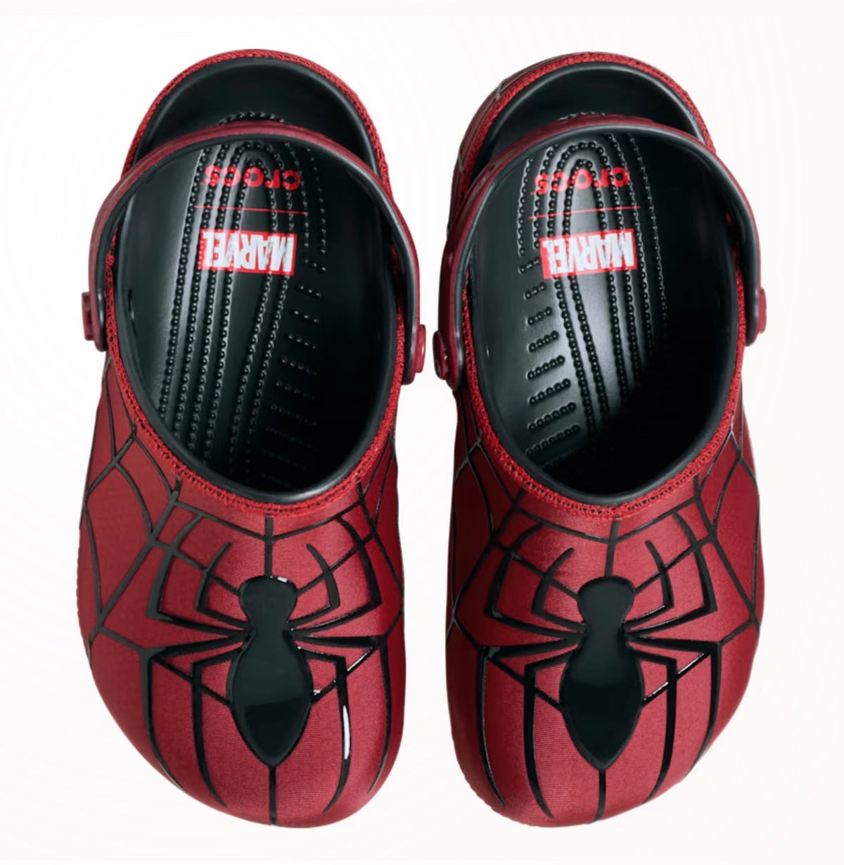 Crocs spider man